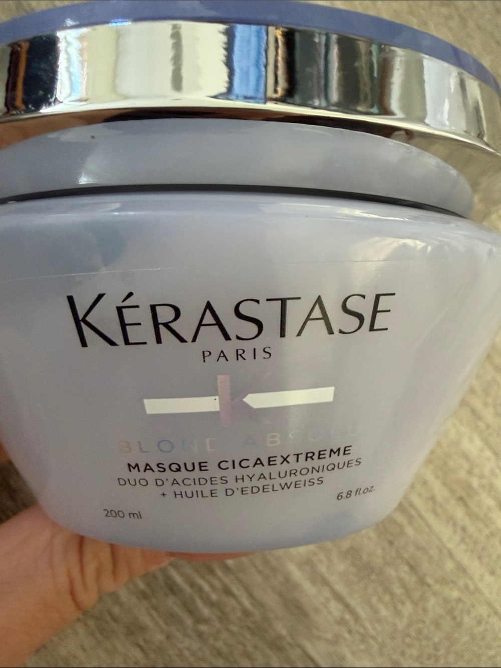 Kérastase Blonde Masque Cicacxtreme - Light Lavender Jar